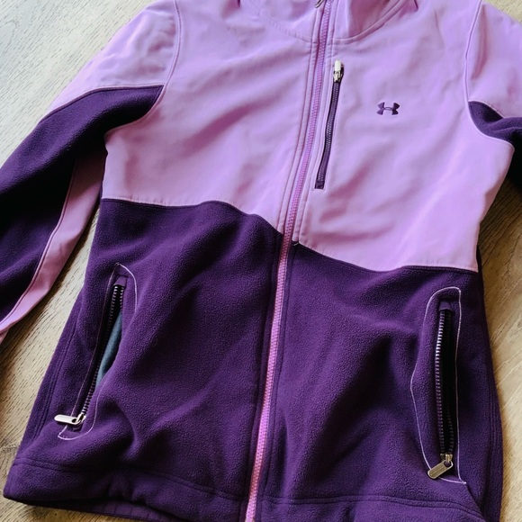 Under Armour Two-Tone Purple Jacket Women's Medium - Picture 7 of 15